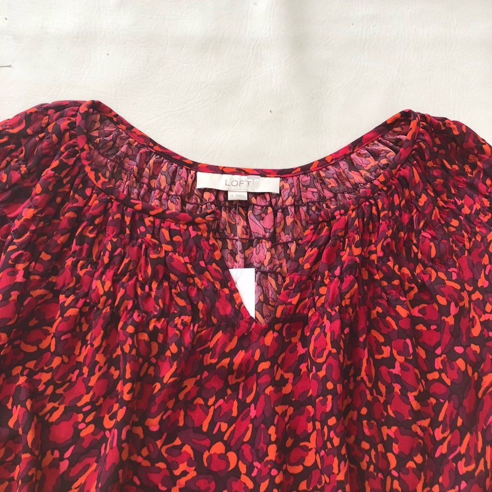 NWT Ann  Taylor Loft blouse M - Picture 2 of 8